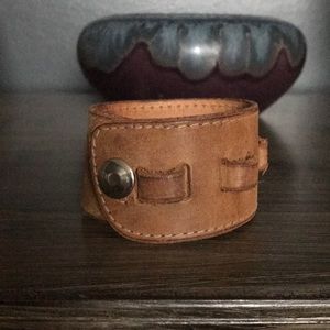 Hyde leather cuff